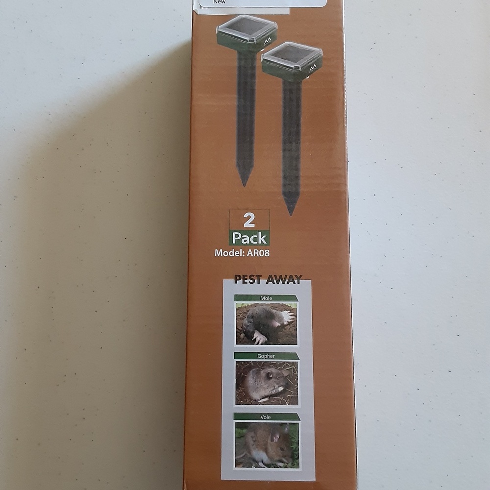 Mole Solar Repeller 2 Pack Model AR08